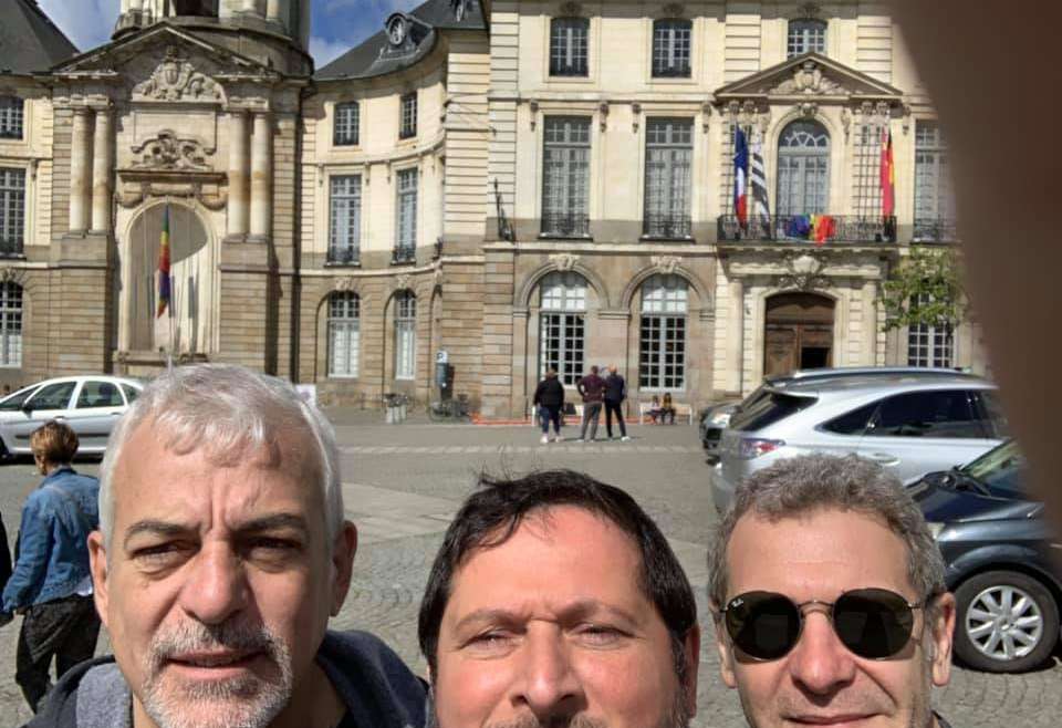 Passage de ceintures sur Rennes avec le club kmcr