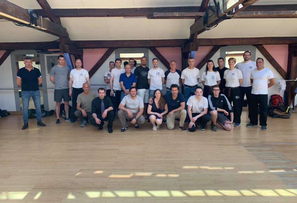 Très bon passage ceintures noires avec Mikael Julie Julien Léo