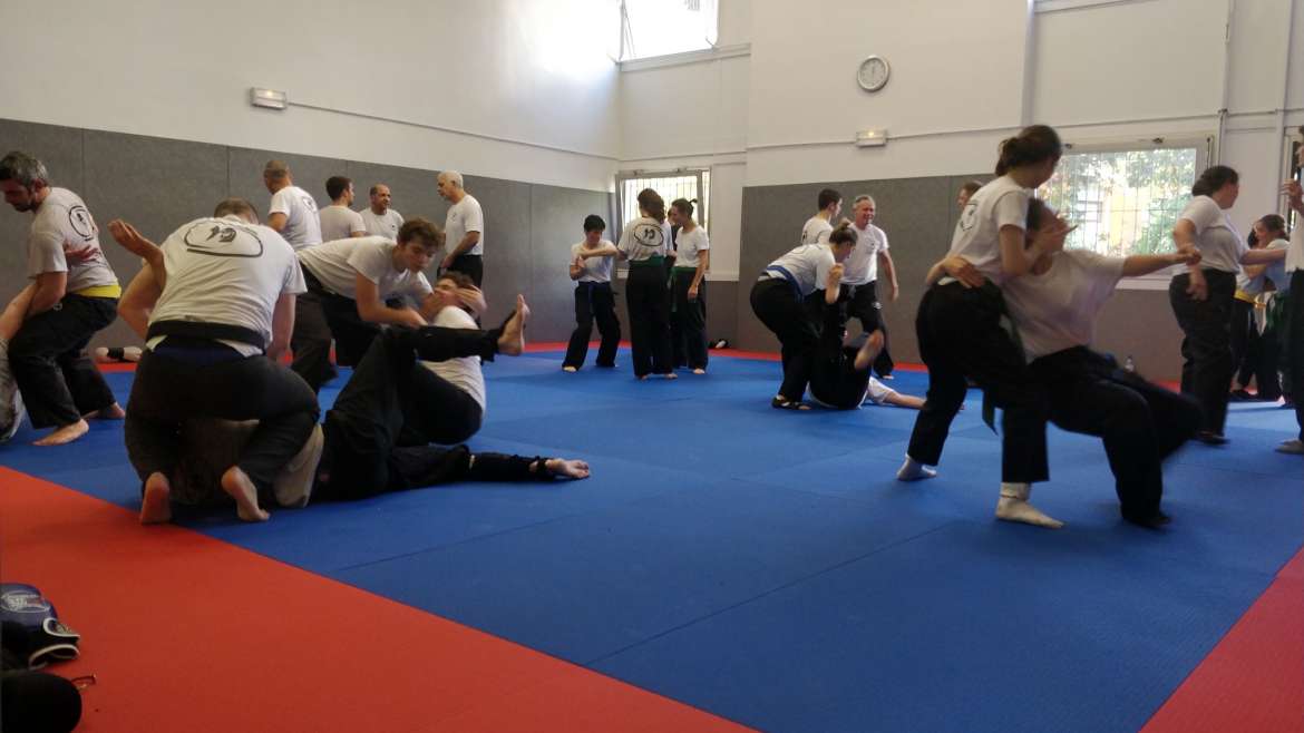 Les motivés du dimanche matin.